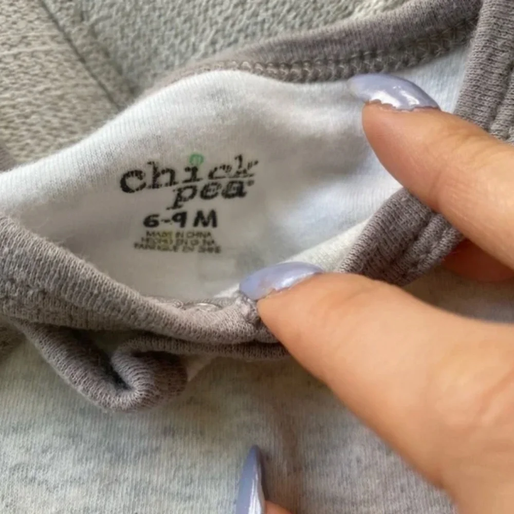 Baby Grey Onesie